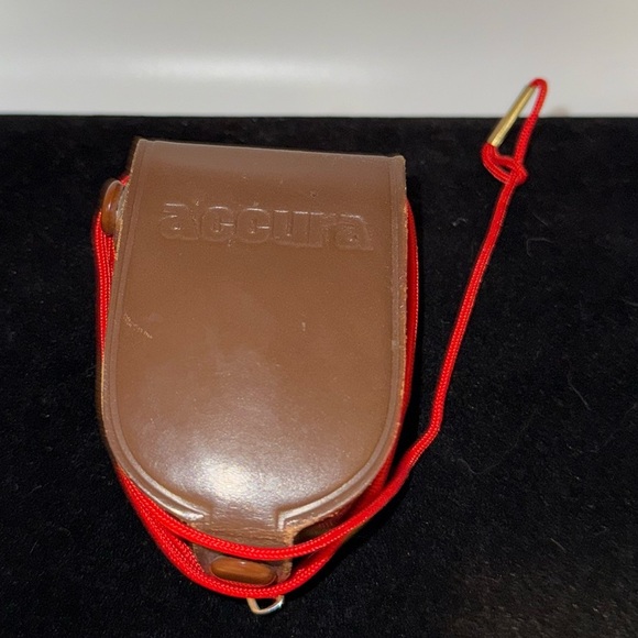 VTG Accura Photo Electric Exposure Meter With Leather Case Japan - Picture 1 of 6